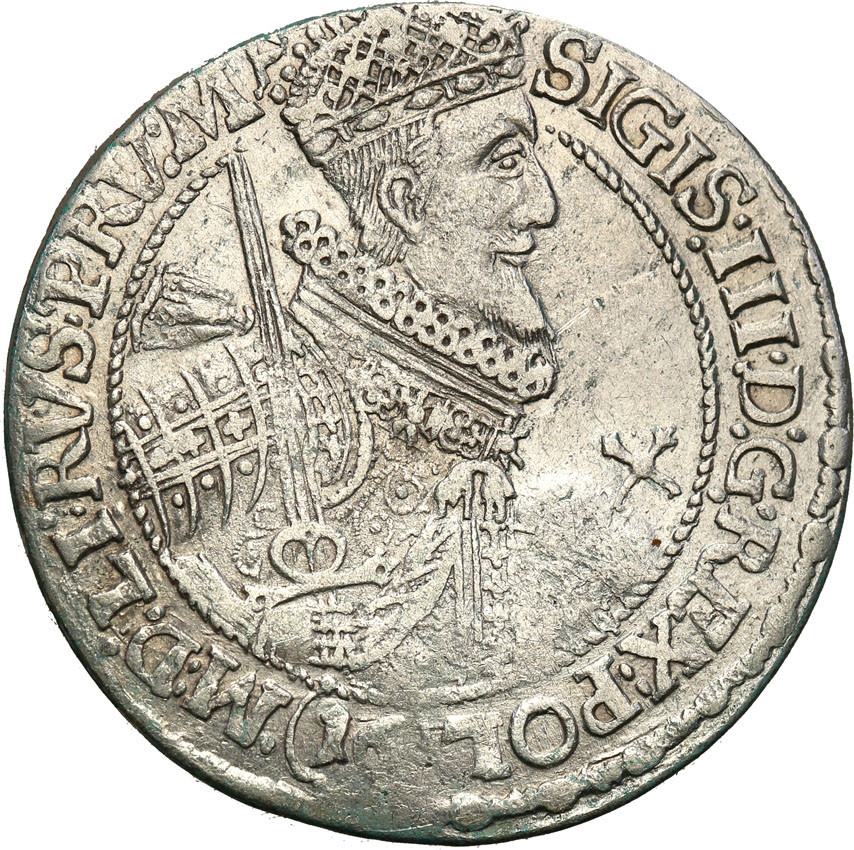 Zygmunt III Waza. Ort (18 groszy) 1621 Bydgoszcz NIENOTOWANY RZADKOŚĆ